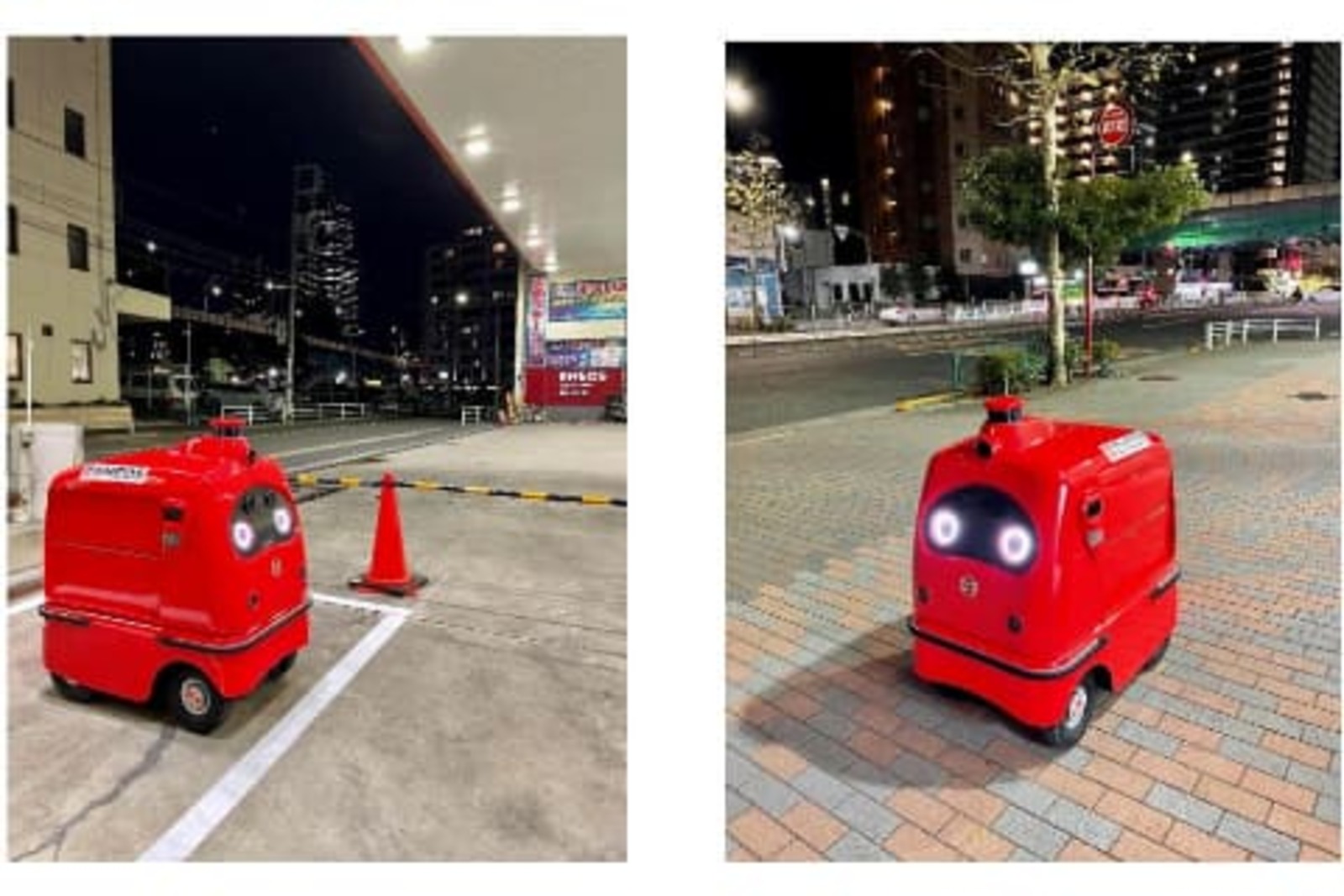 ▲導入予定の自動宅配ロボット、ENEOSプレスリリースより ENEOSなど3社が自動宅配ロボットの実証実験を開始