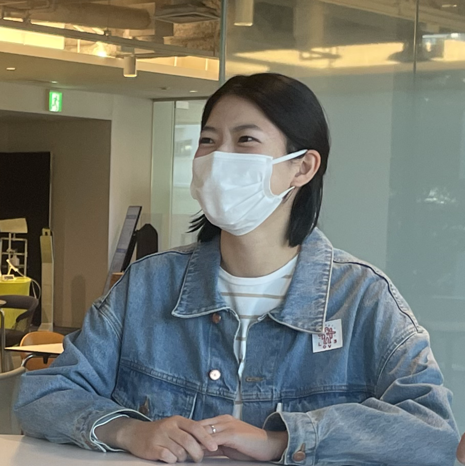 ▲ベイクルーズFOOD事業 黒田さん ベイクルーズFOOD事業 黒田さん