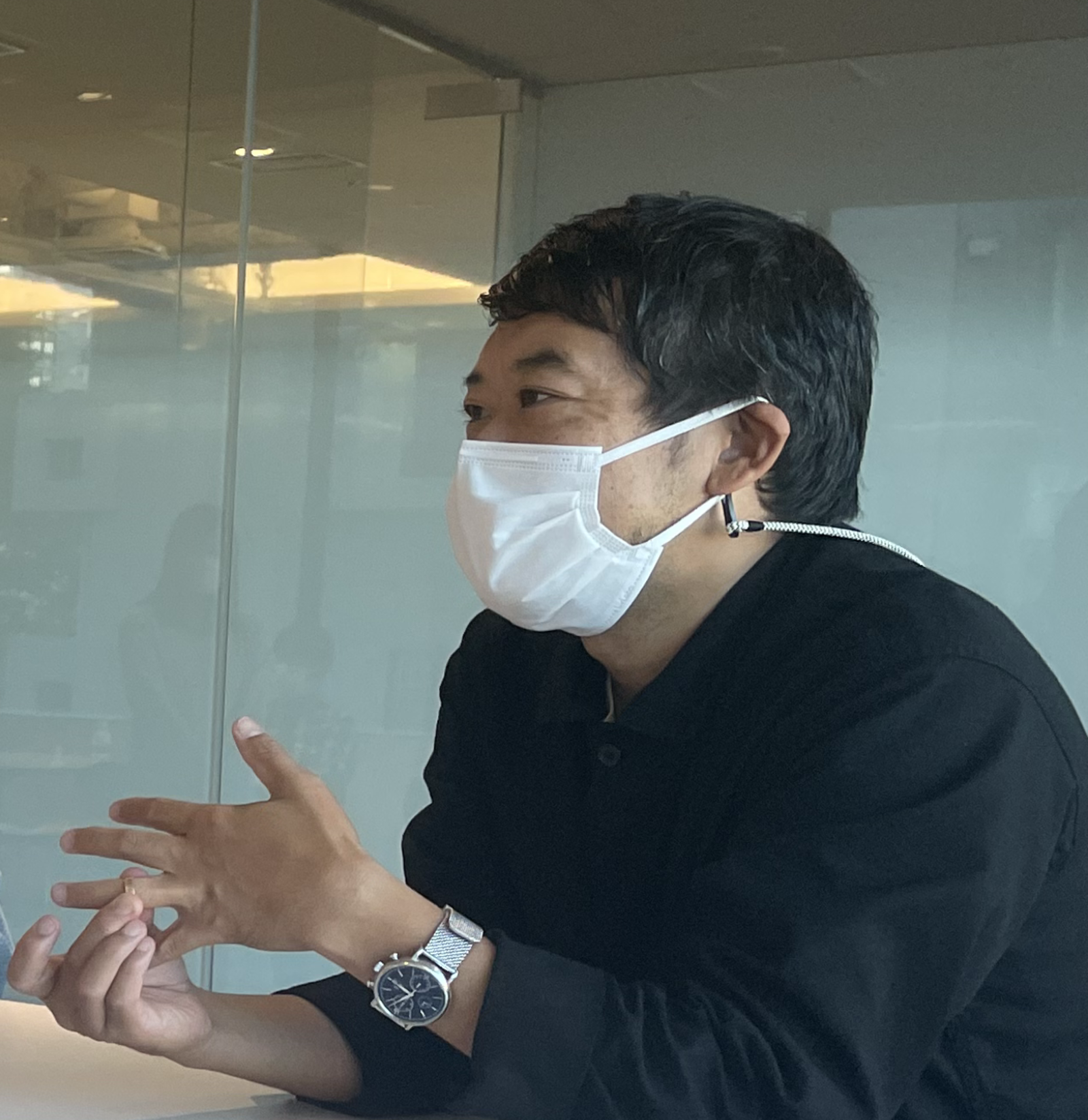 ▲ベイクルーズFOOD事業 三木さん ベイクルーズFOOD事業 三木さん