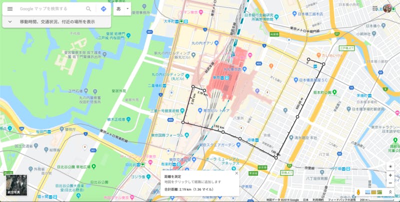 Googleマップで地点間の距離を測定する方法 ルート検索の活用 口コミラボ