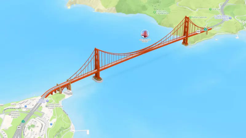WWDC 2021で発表された3Dマップ