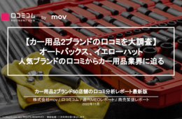 【オートバックス、イエローハット】カー用品2ブランドの口コミ2.3万件を大調査