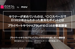 サウナーが求めていたのは“◯◯スペース”⁉︎プライベートサウナ9ブランドの口コミを分析【SaunaLab Kanda／ソロサウナtune 他】