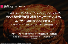 【びっくりドンキー / ビッグボーイ / ブロンコビリー / フライングガーデン】ハンバーグレストラン4ブランドの口コミ13万件を分析！
