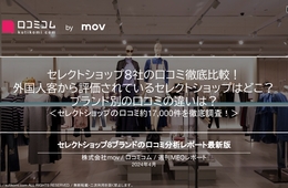 外国人客から評価されているセレクトショップはどこ？ 8ブランドの口コミ徹底比較！