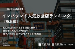 横浜でインバウンドに人気の飲食店ランキングTOP30！もんじゃをおさえ1位は？