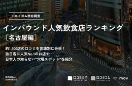 愛知・名古屋でインバウンドに人気の飲食店ランキングTOP30！味噌カツを抑え1位は？
