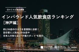 神戸でインバウンドに人気の飲食店ランキングTOP30！3位は鉄板焼き店、1位は？