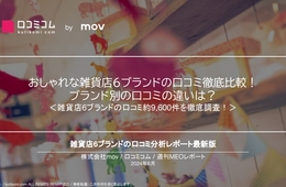 おしゃれな雑貨店6ブランドの口コミ徹底比較！ブランド別の口コミの違いは？