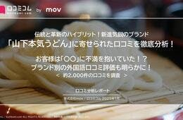 「山下本気うどん」に寄せられた口コミを徹底分析！  お客様は「〇〇」に不満を抱いていた！？