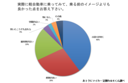 乗りやすいイメージの軽自動車　実際に乗った印象はどうだった？
